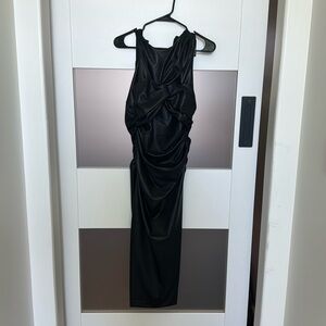 Black Bodycon Express Cocktail Dress